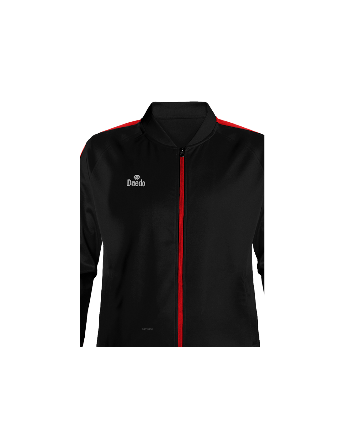 Slim Fit Tracksuit Black/Red*++*Slim Fit Tracksuit Black/Red